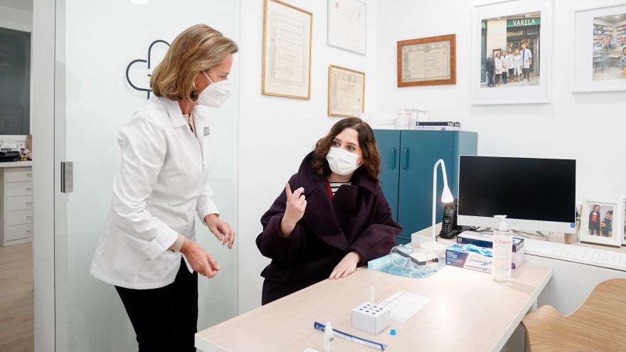 Texto Alternativo: Comenzamos este jueves a hacer test de antígenos gratis en farmacias y clínicas dentales