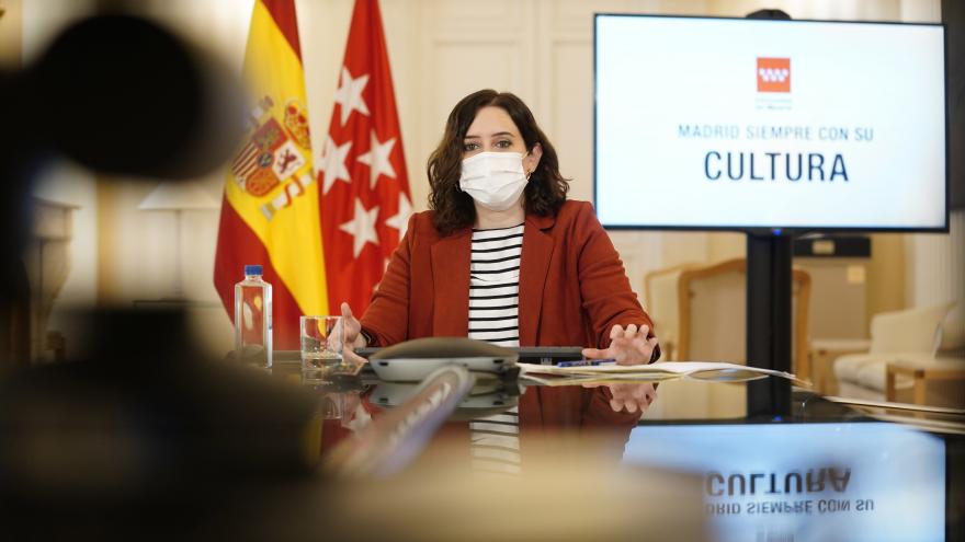 Texto Alternativo: Díaz Ayuso avanza un “incremento histórico” del presupuesto para Cultura y Turismo en 2021