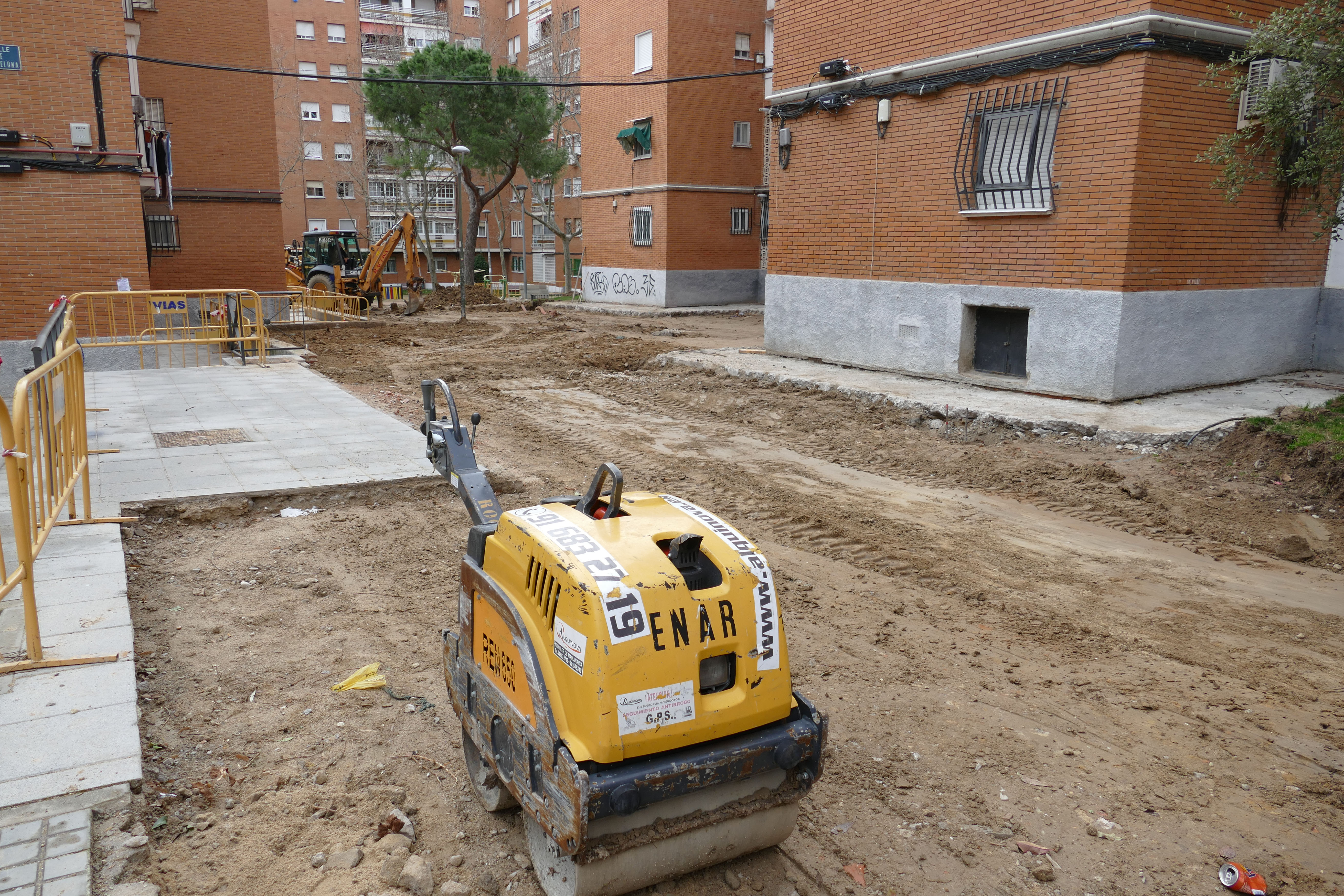 Texto Alternativo: Arranca la segunda fase de las obras de remodelación en los espacios públicos de la urbanización Las Lomas