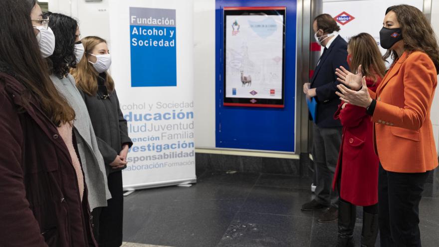Texto Alternativo: La Comunidad propone en marcha una campaña de prevención del consumo de alcohol entre menores