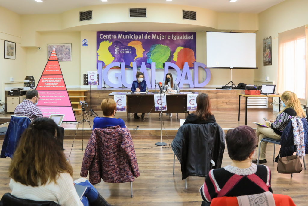 Texto Alternativo: Getafe presenta su programación por el 8 de marzo