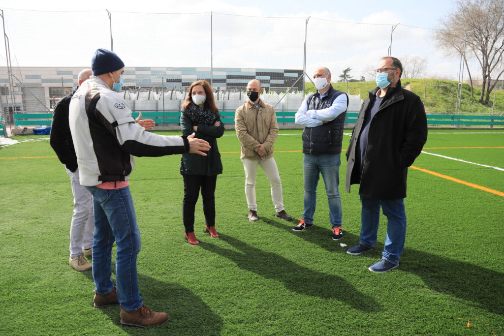 Texto Alternativo: Getafe crea y mejora más espacios deportivos municipales
