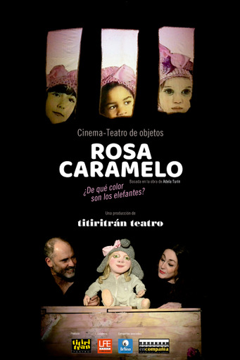 Texto Alternativo: “Rosa Caramelo”. Cinema, teatro de objetos