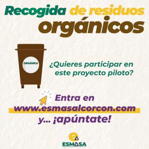 Texto Alternativo: ESMASA lanza un proyecto piloto para la Recogida Selectiva de Fracción Orgánica en el que participarán hasta 900 familias
