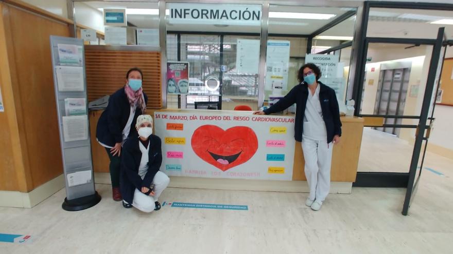 Texto Alternativo: El Centro de Salud Doctor Cirajas celebra el Día Europeo del Riesgo Cardiovascular