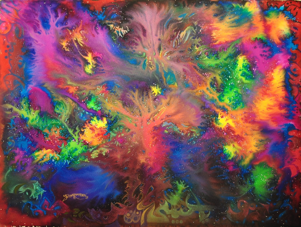 Texto Alternativo: Exposición “La Cultura mediadora en el lenguaje artístico universal”, de Yehia Youssef Ramadan