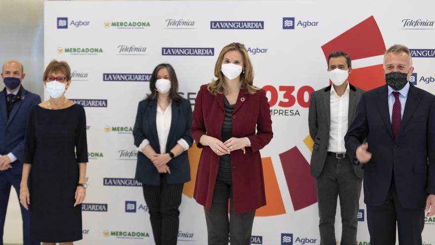 Texto Alternativo: Contamos con el tejido empresarial de la región para implementar la Agenda 2030
