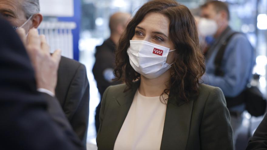 Texto Alternativo: Díaz Ayuso anuncia un programa para combatir los efectos de la pandemia en los mayores dependientes