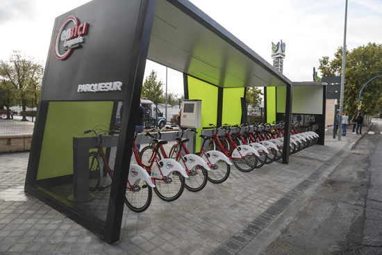 Texto Alternativo: El servicio municipal Enbici retoma la actividad con 45 bicicletas nuevas para impulsar la movilidad sostenible en Leganés
