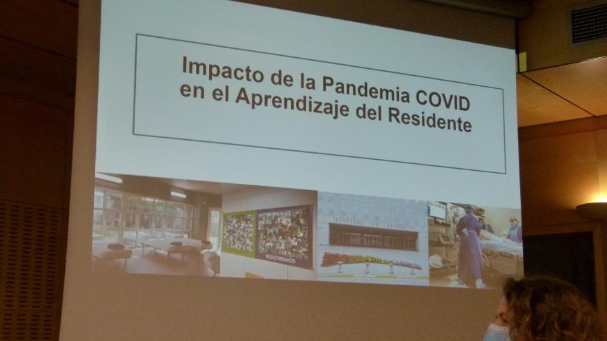 Texto Alternativo: El Hospital Fundación Alcorcón explica el impacto de la pandemia en la formación de residentes