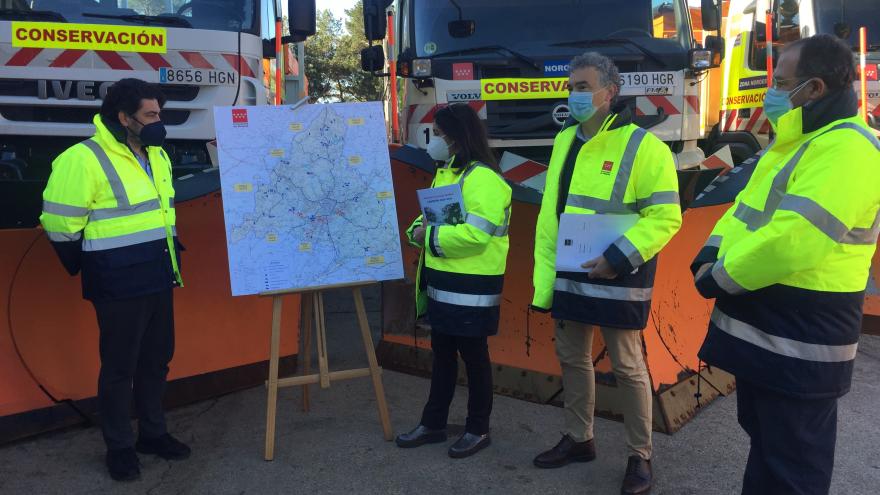 Texto Alternativo: El Gobierno de la Comunidad mantendrá operativa la Campaña de Vialidad Invernal hasta el 30 de abril