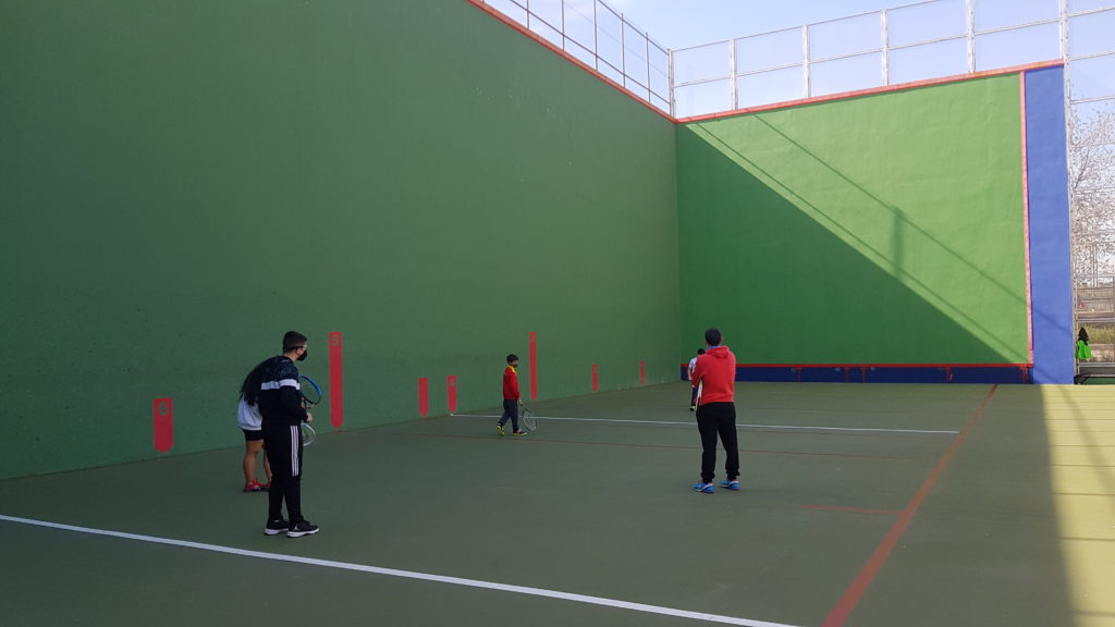 Texto Alternativo: Getafe acogerá la fase previa del Campeonato de España de Frontenis Preolímpico 2021