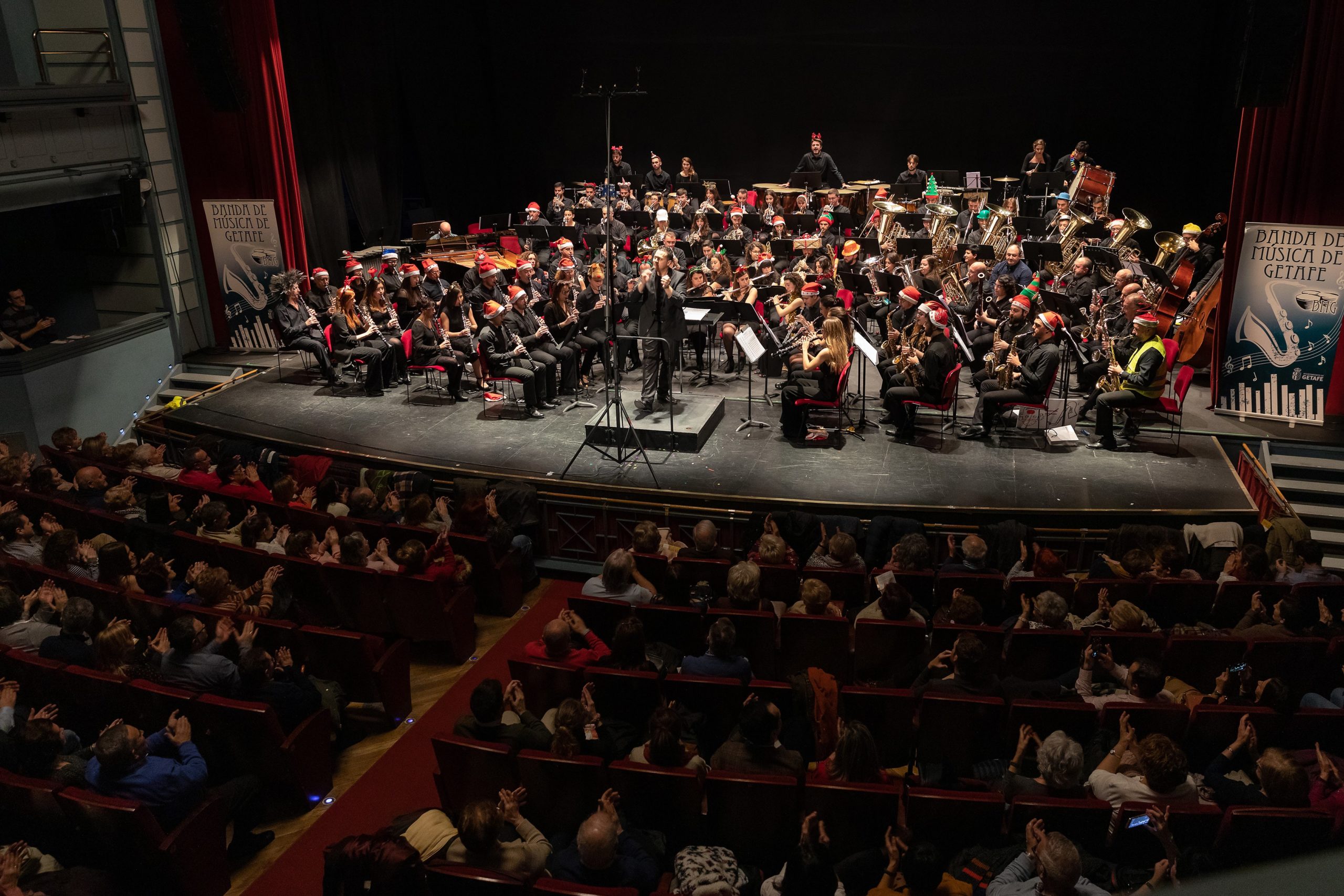 Texto Alternativo: “SONIDOS DE LA GRAN PANTALLA”. Concierto Banda de Música de Getafe