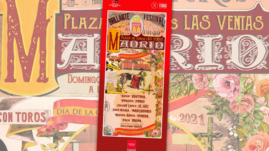 Texto Alternativo: La Comunidad presentamos el cartel del 2 de mayo en Las Ventas cuyas entradas se podrán adquirir desde el lunes
