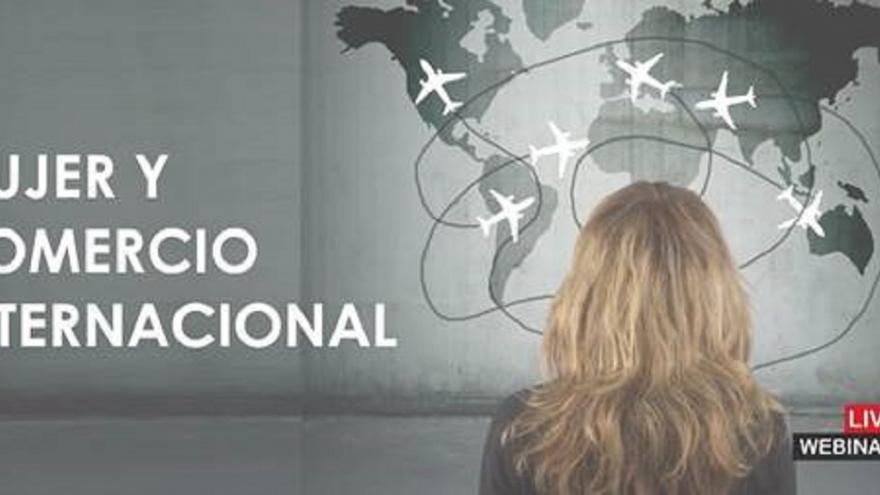 Texto Alternativo: El Gobierno de la Comunidad de Madrid presentamos un webinario sobre Mujer y Comercio Internacional