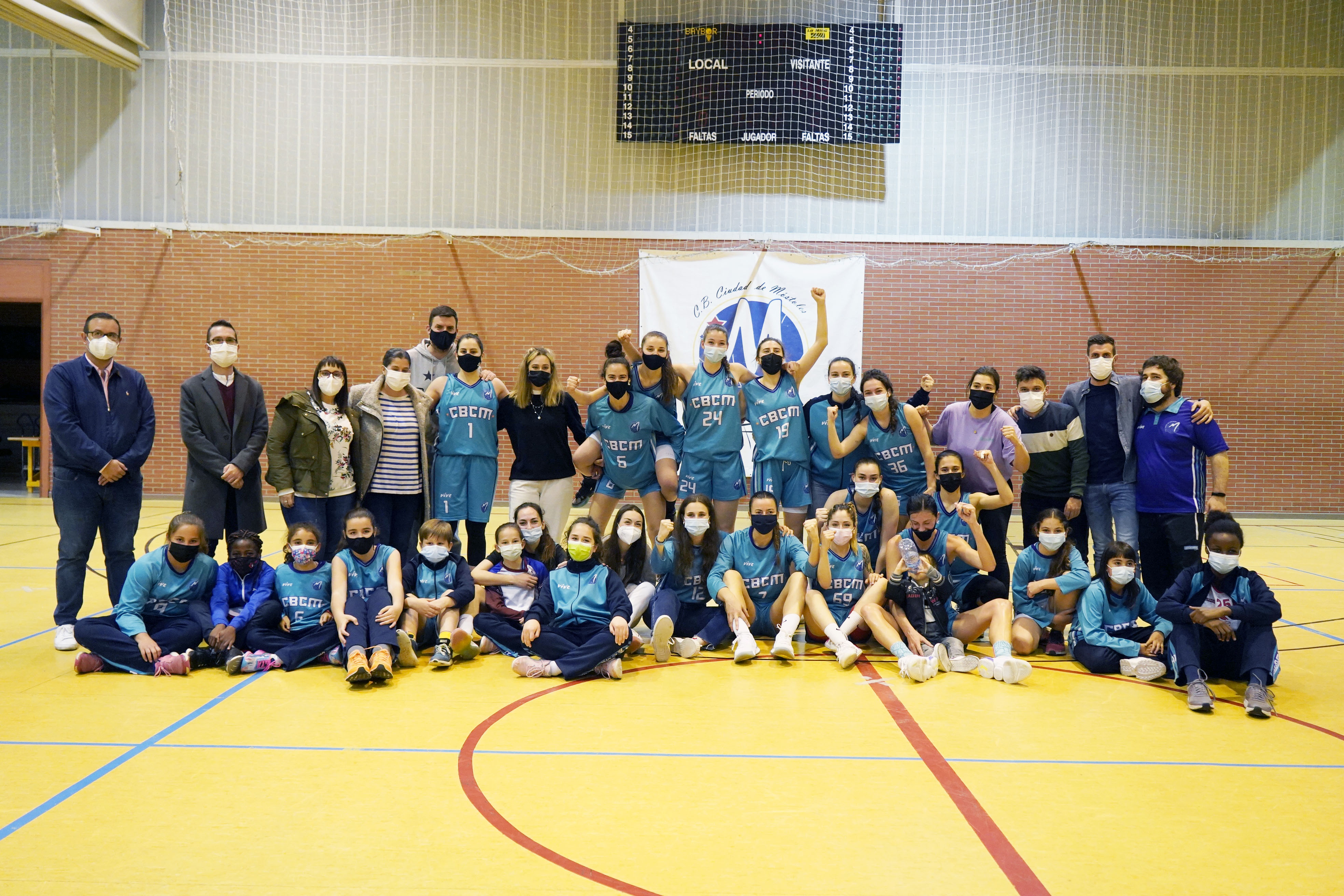 Texto Alternativo: El Club Baloncesto Ciudad de Móstoles femenino disputará la final a cuatro de ascenso a la Liga 2