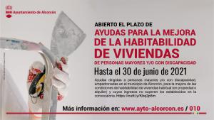Texto Alternativo: Comienza el plazo para solicitar las ayudas para mejorar las condiciones de habitabilidad de la vivienda de personas mayores y/o con discapacidad