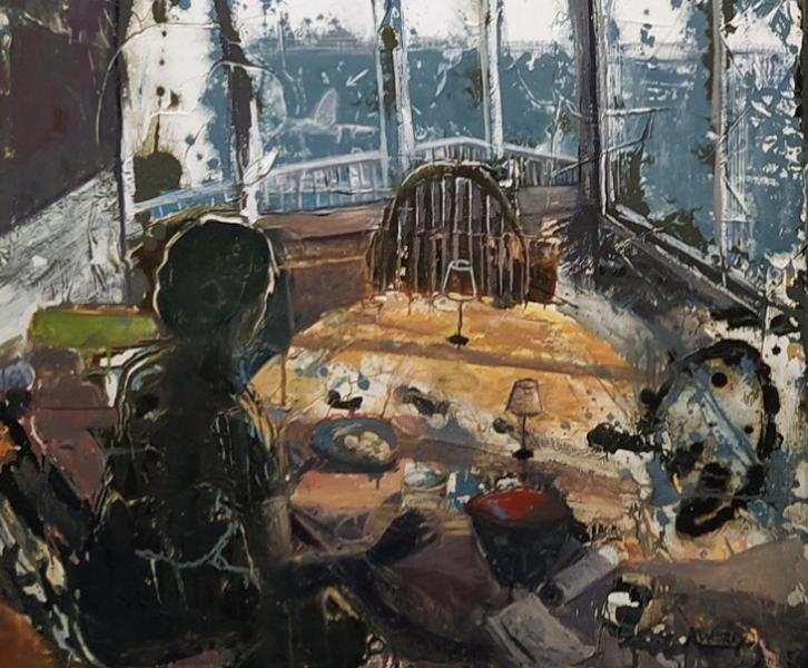Texto Alternativo: Exposición de pintura “Narrativas con sentimientos”, de Ana Westley