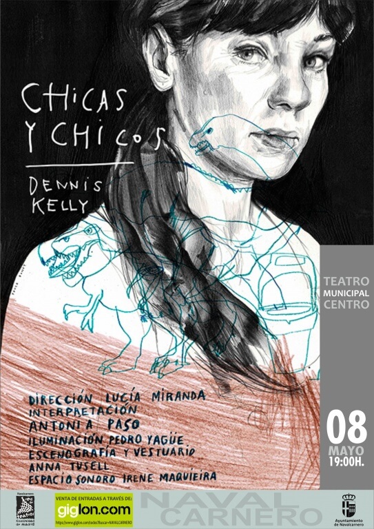 Texto Alternativo: Sábado, 8 de mayo – Teatro: Chicas y chicos