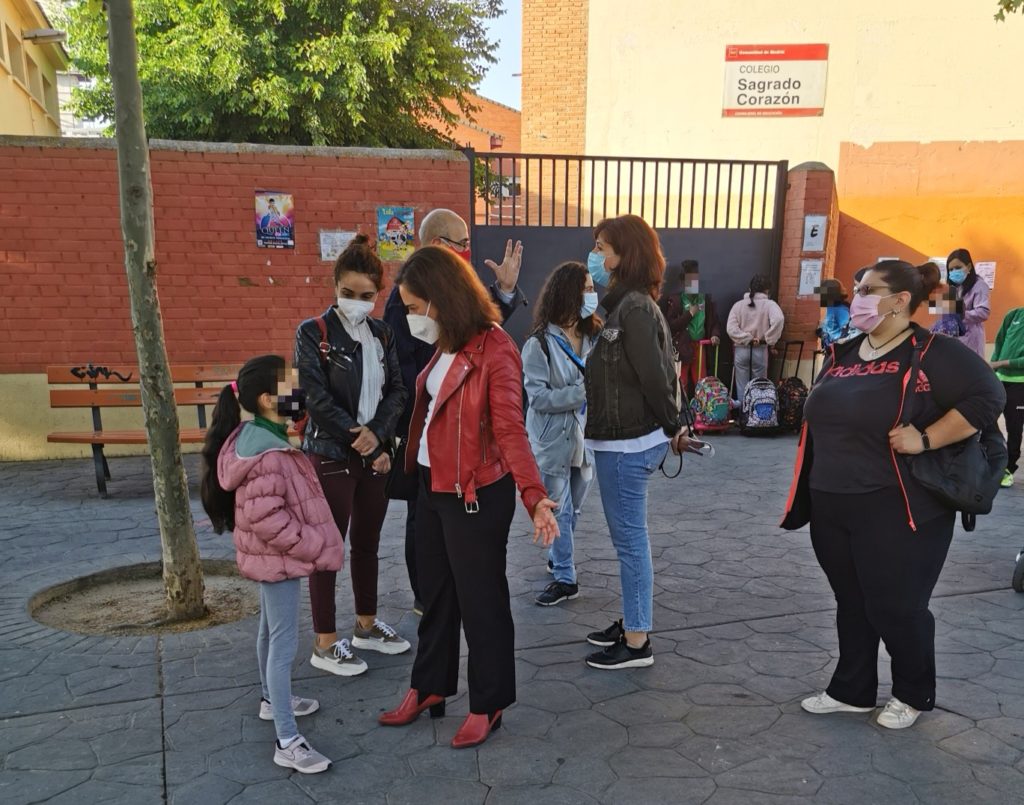 Texto Alternativo: Getafe pone en marcha el camino escolar seguro