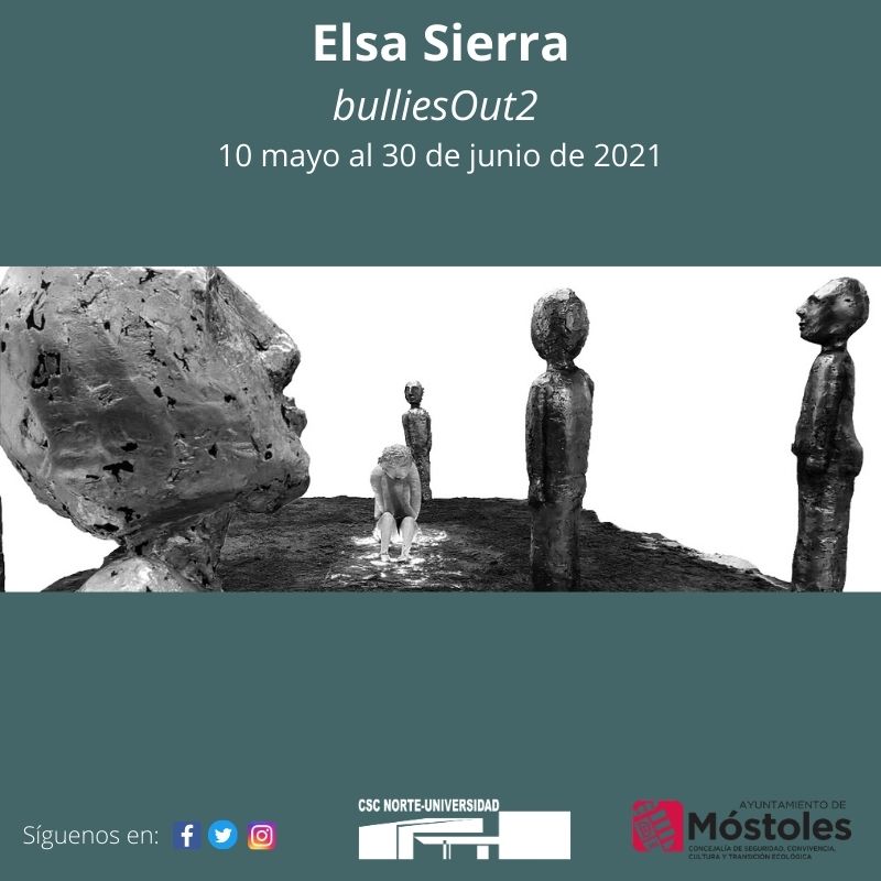 Texto Alternativo: La exposición bulliesOut 2 se traslada al Centro Sociocultural Norte-Universidad y amplía su estancia en Móstoles hasta el 30 de junio