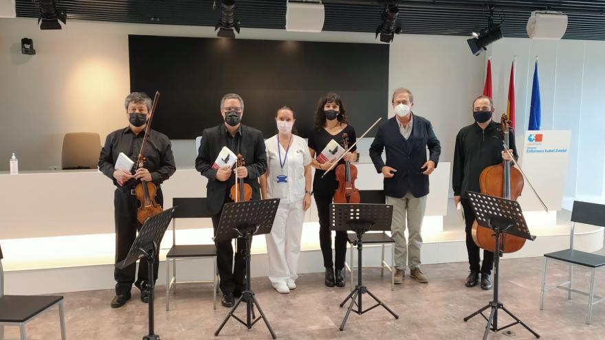 Texto Alternativo: El Hospital de Emergencias Enfermera Isabel Zendal celebró el Día Internacional de la Enfermería