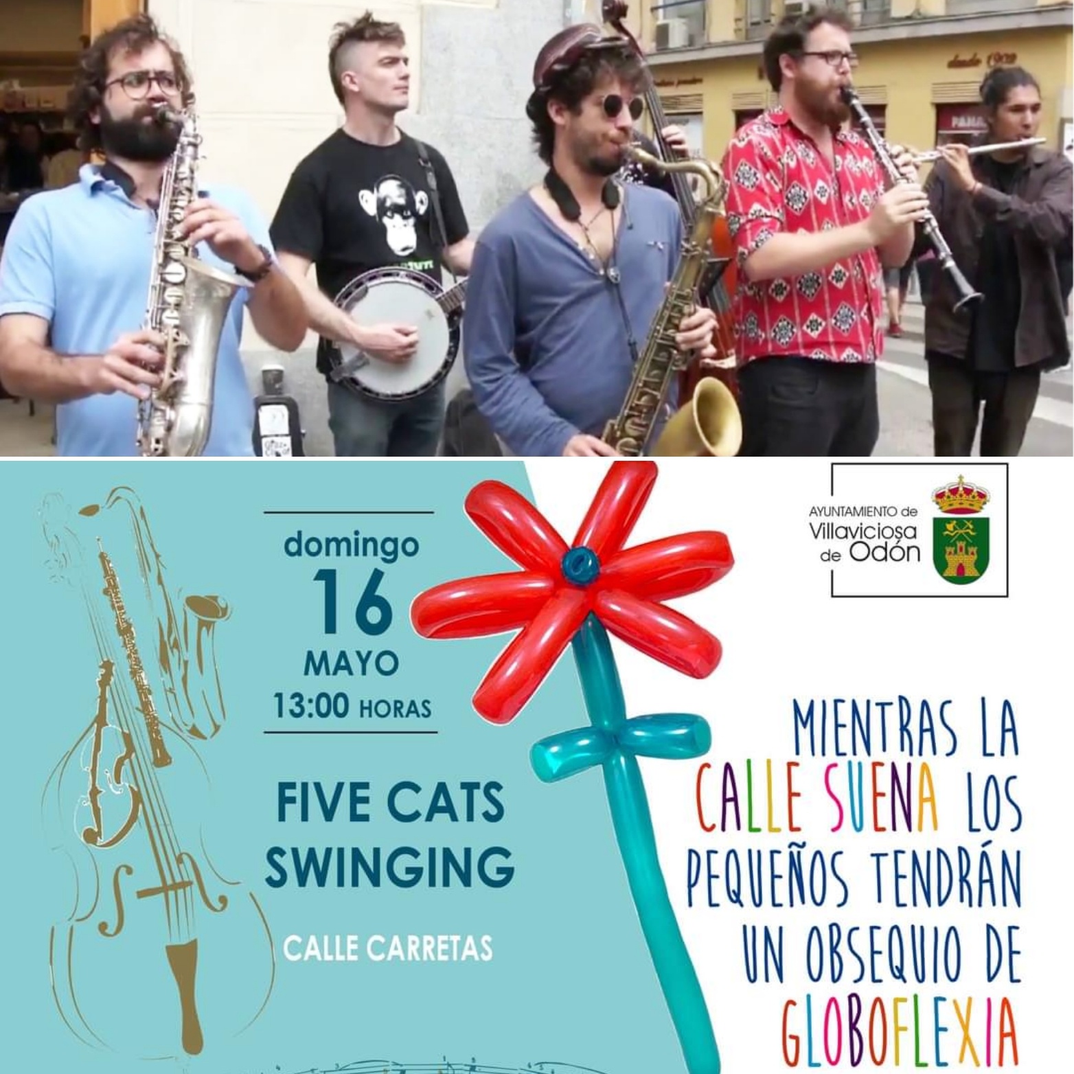 Texto Alternativo: Este domingo se celebra una nueva edición de "La calle suena"