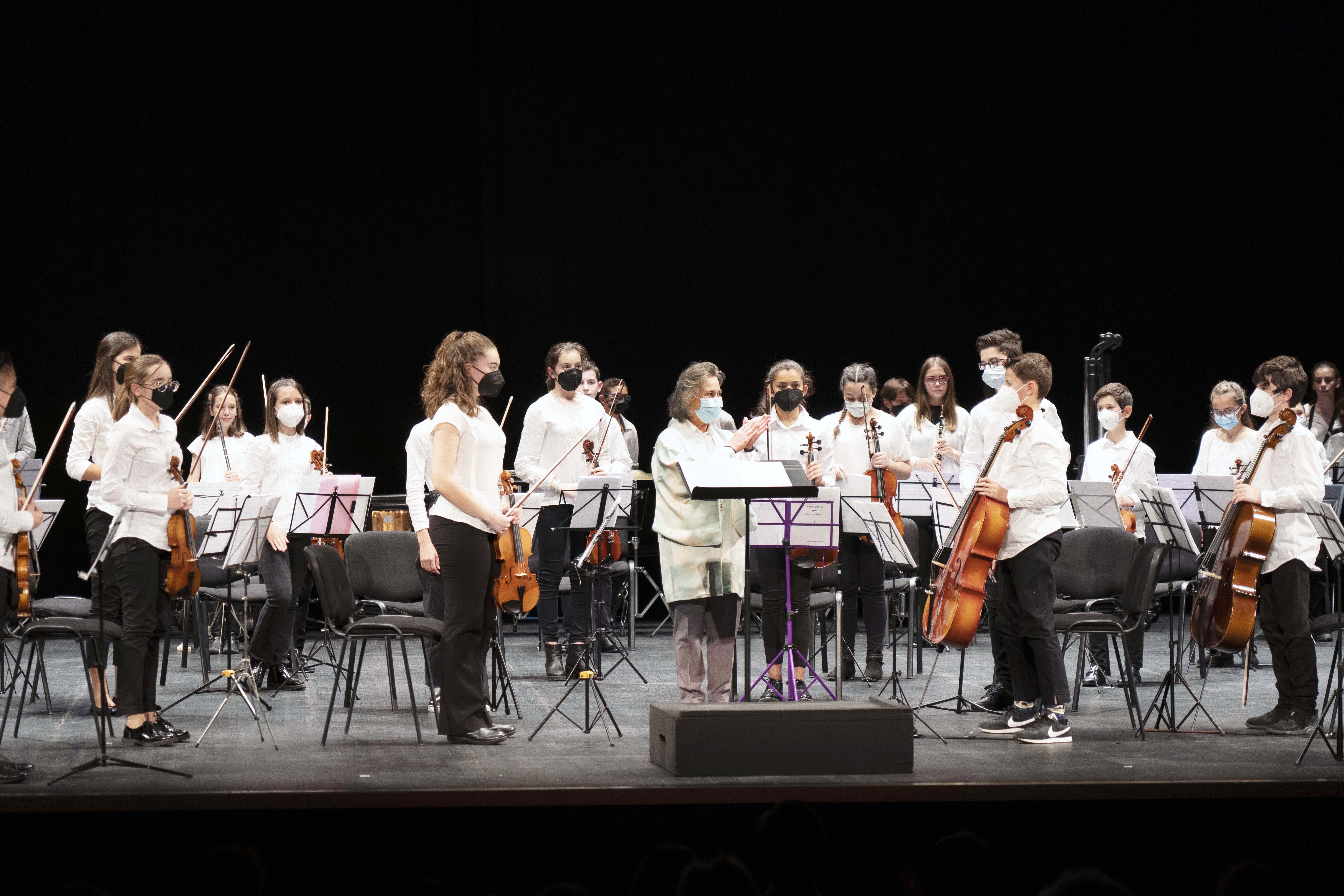 Texto Alternativo: Alumnos del Conservatorio Rodolfo Halffter de Móstoles ofrecen el tradicional Concierto de Primavera