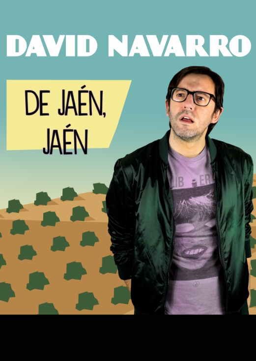 Texto Alternativo: “De Jaén, Jaén”. Monólogo David Navarro