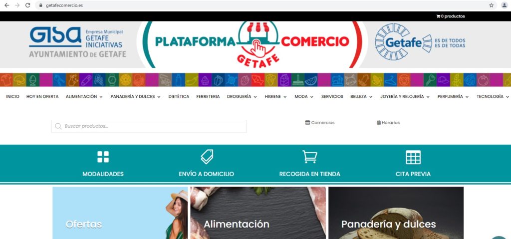 Texto Alternativo: Los vecinos de Getafe ya pueden comprar a través de la Plataforma de Comercio