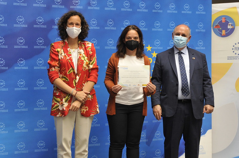 Texto Alternativo: Getafe premiada en la FEMP por el ‘Proyecto Alba. Acción Local por un Bosque Autóctono’