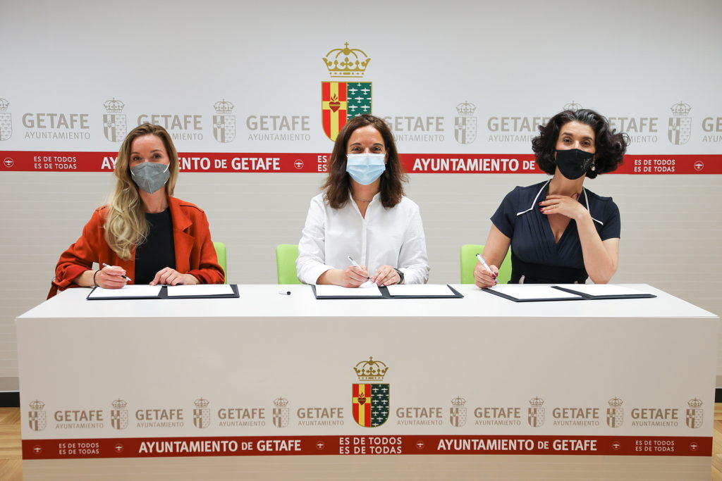 Texto Alternativo: Getafe renueva su compromiso con la Fundación Antonio Gades y su Aula de Danza