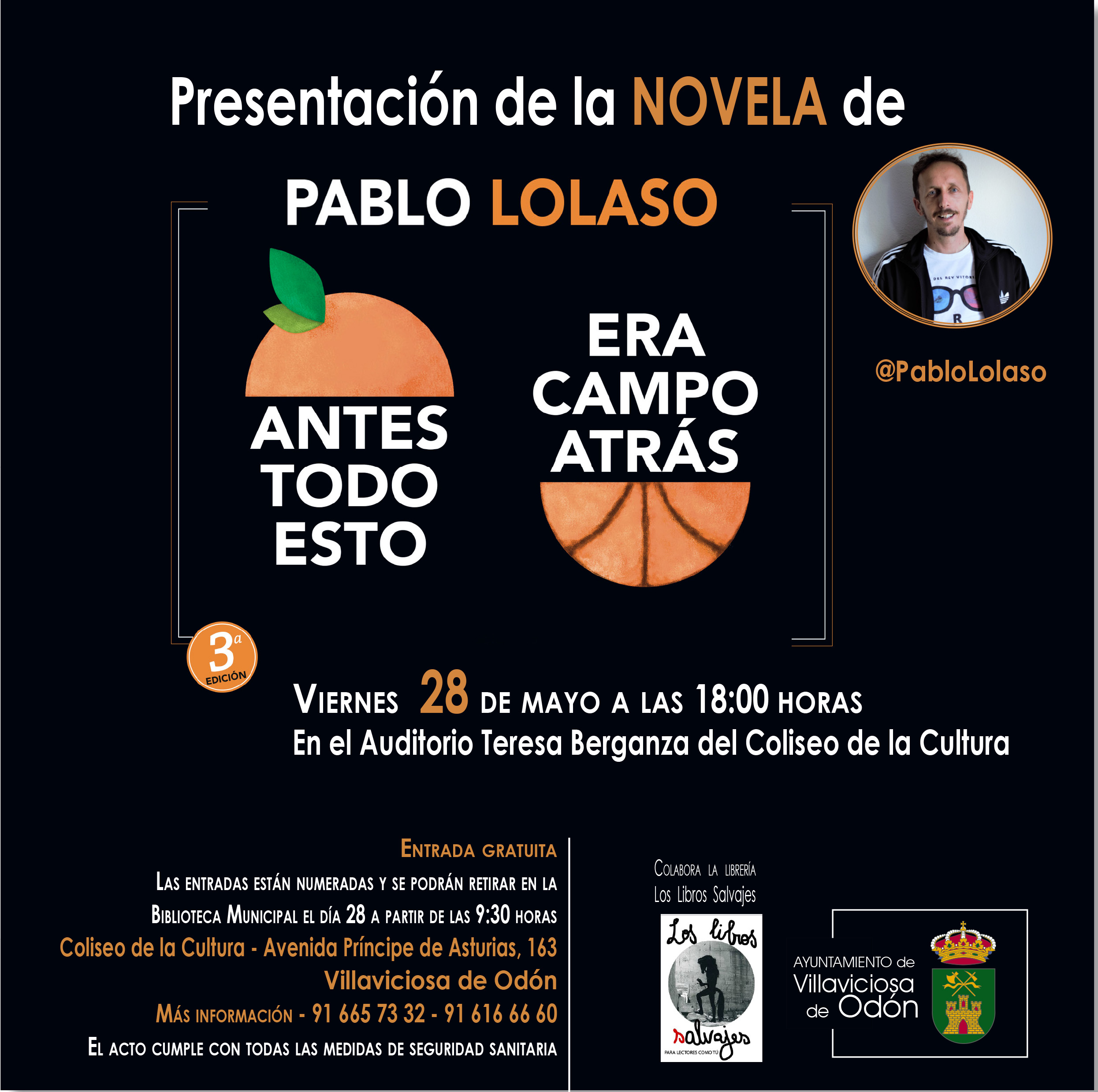 Texto Alternativo: Nuestro vecino Pablo Lolaso presenta este viernes su primera novela, Antes todo esto era campo atrás