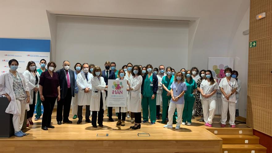 Texto Alternativo: El Hospital Puerta de Hierro obtiene la reacreditación como Hospital IHAN