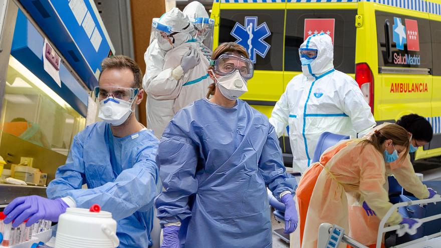 Texto Alternativo: El Marañón, destacado como mejor hospital en el abordaje clínico de la pandemia de COVID-19
