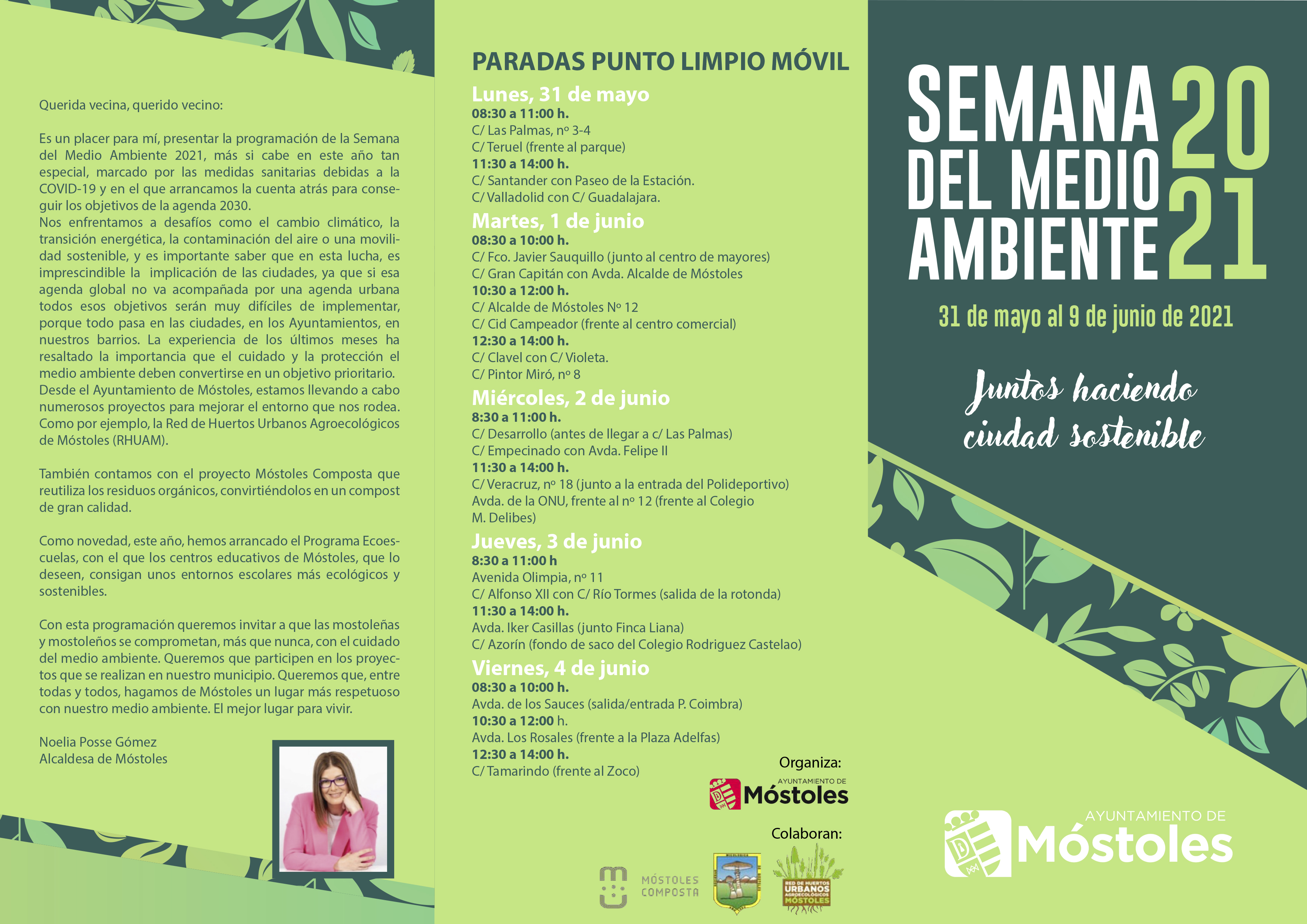 Texto Alternativo: Móstoles celebrará el Día Mundial del Medio Ambiente con un amplio programa de actividades