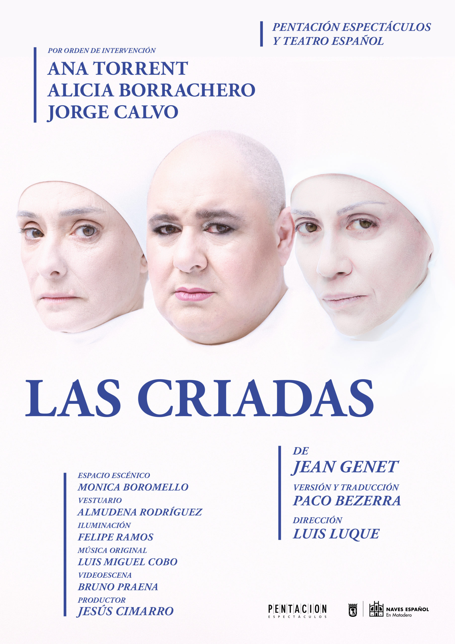 Texto Alternativo: “Las criadas”. Teatro