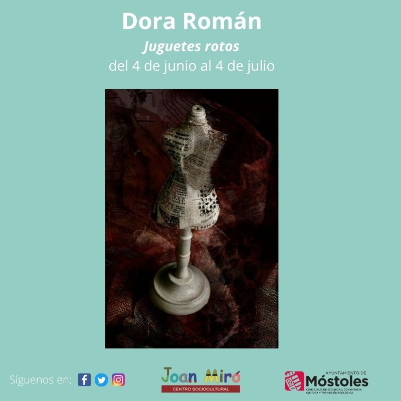 Texto Alternativo: Dora Román presenta en Móstoles la exposición Juguetes rotos, que refleja el abismo en el que viven los enfermos de Alzheimer