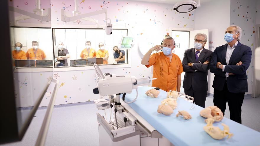 Texto Alternativo: El Gregorio Marañón estrena 1 sala de hemodinámica infantil para tratar cardiopatías congénitas