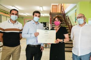 Texto Alternativo: El colegio Vicente Aleixandre, “Mayor Reciclador” del año 2020-2021 en Alcorcón