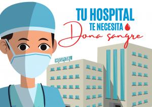 Texto Alternativo: El Ayuntamiento de Alcorcón anima a los ciudadanos a donar sangre para ayudar a cubrir las necesidades hospitalarias