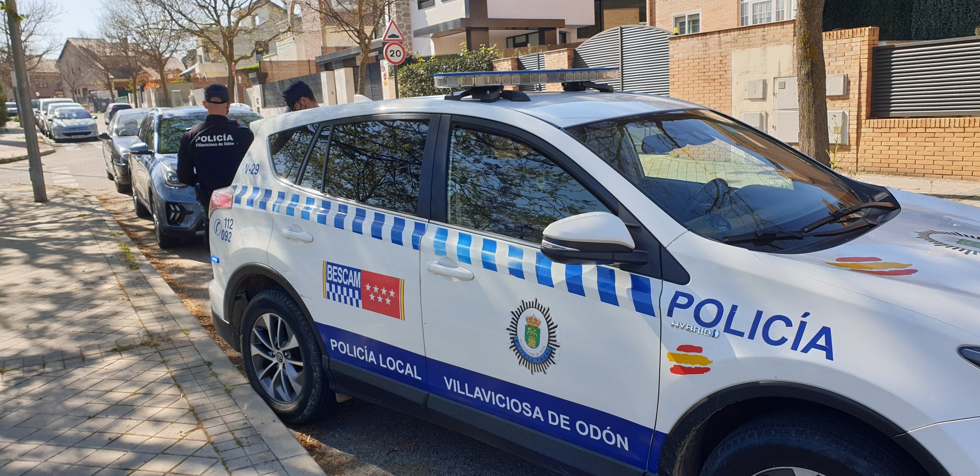 Texto Alternativo: Las infracciones penales en Villaviciosa de Odón en el primer trimestre del año se reducen un 9,8% respecto al mismo periodo de 2020