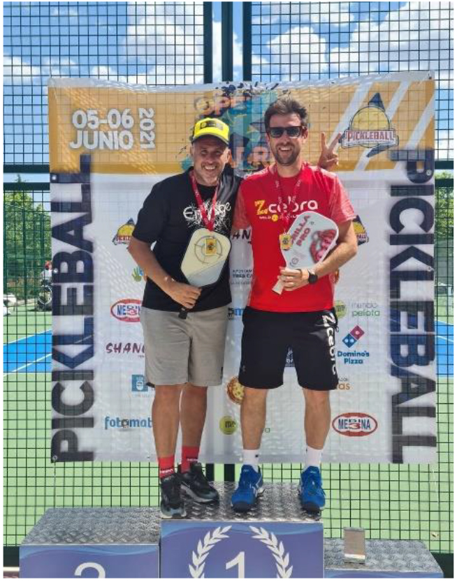 Texto Alternativo: El C.D. Pickleball Growth Móstoles se proclama campeón del open Madrid de Pickleball 2021