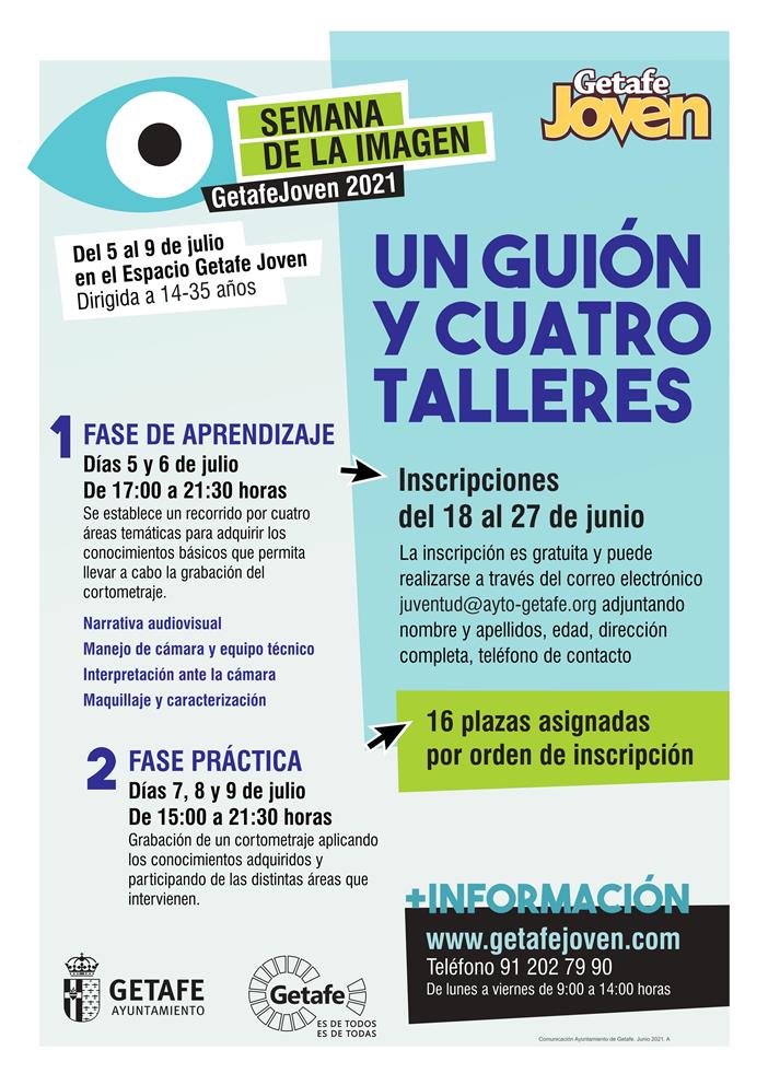 Texto Alternativo: Semana de la Imagen “Un guión y 4 talleres”