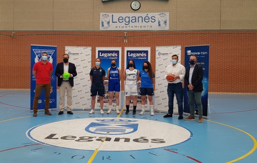 Texto Alternativo: El Baloncesto Leganés y el Leganés Fútbol Sala presentan su campaña de abonos