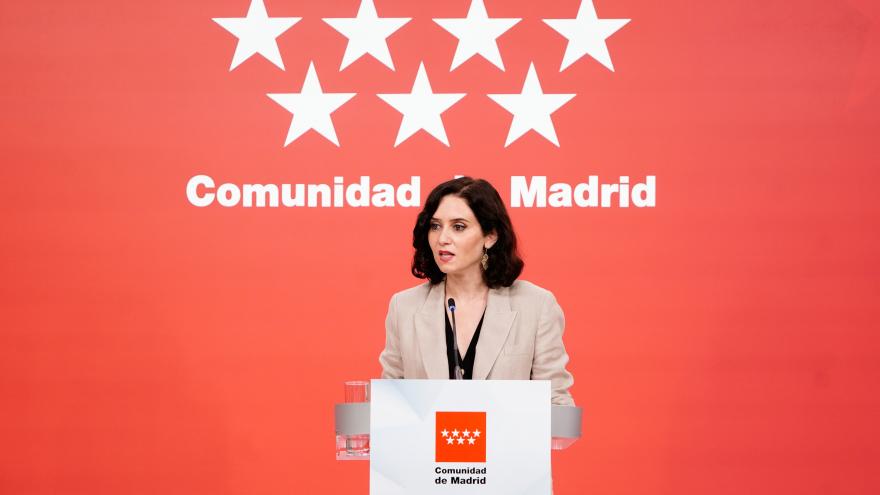 Texto Alternativo: Declaración Institucional de la Comunidad de Madrid