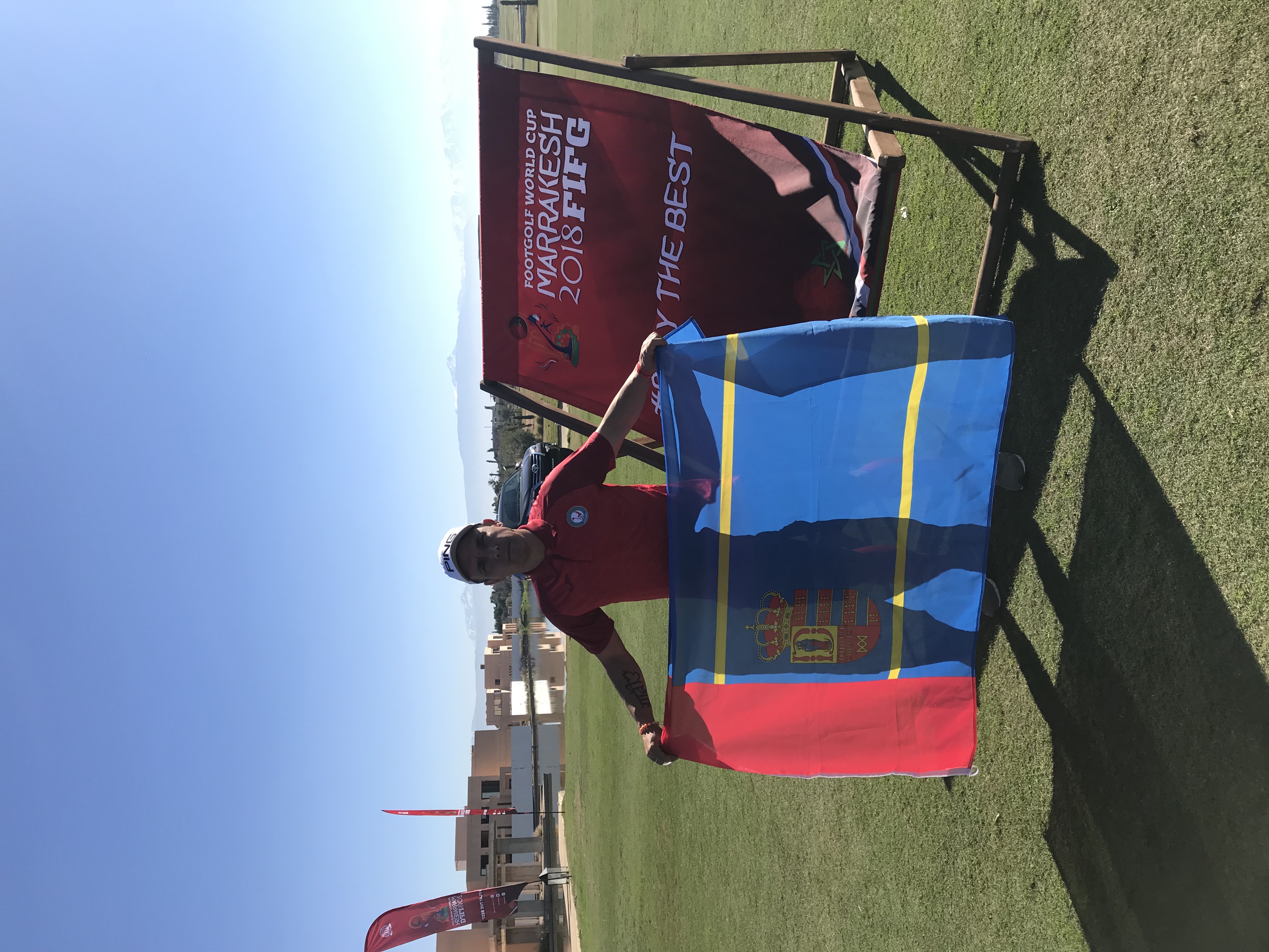 Texto Alternativo: Los mostoleños, Mario Poza y Borja Calvo Sánchez, participarán este fin de semana en el Abierto de Francia de FootGolf
