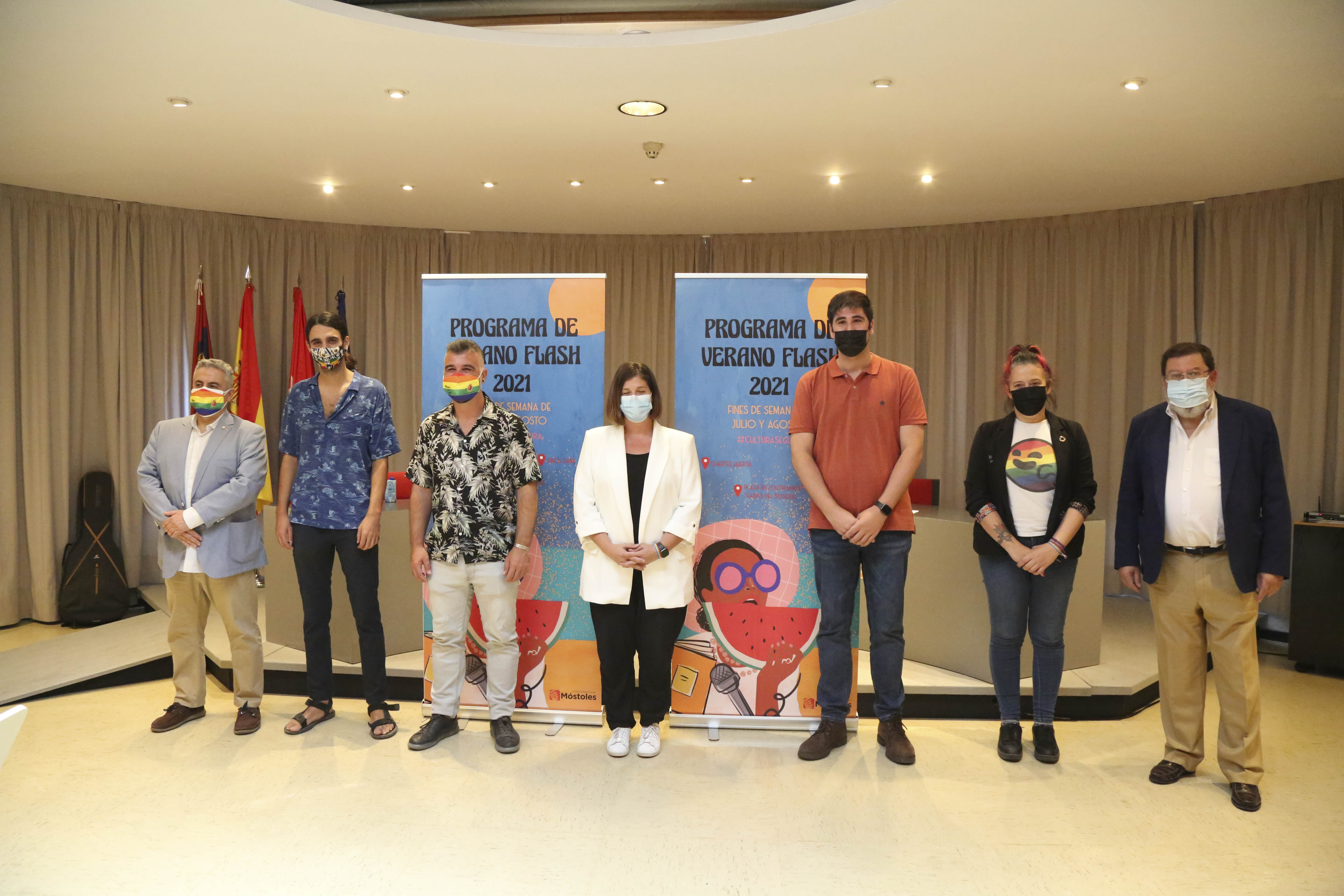 Texto Alternativo: Vuelve ‘Verano Flash 2021’, la programación cultural para los meses de julio y agosto del Ayuntamiento de Móstoles