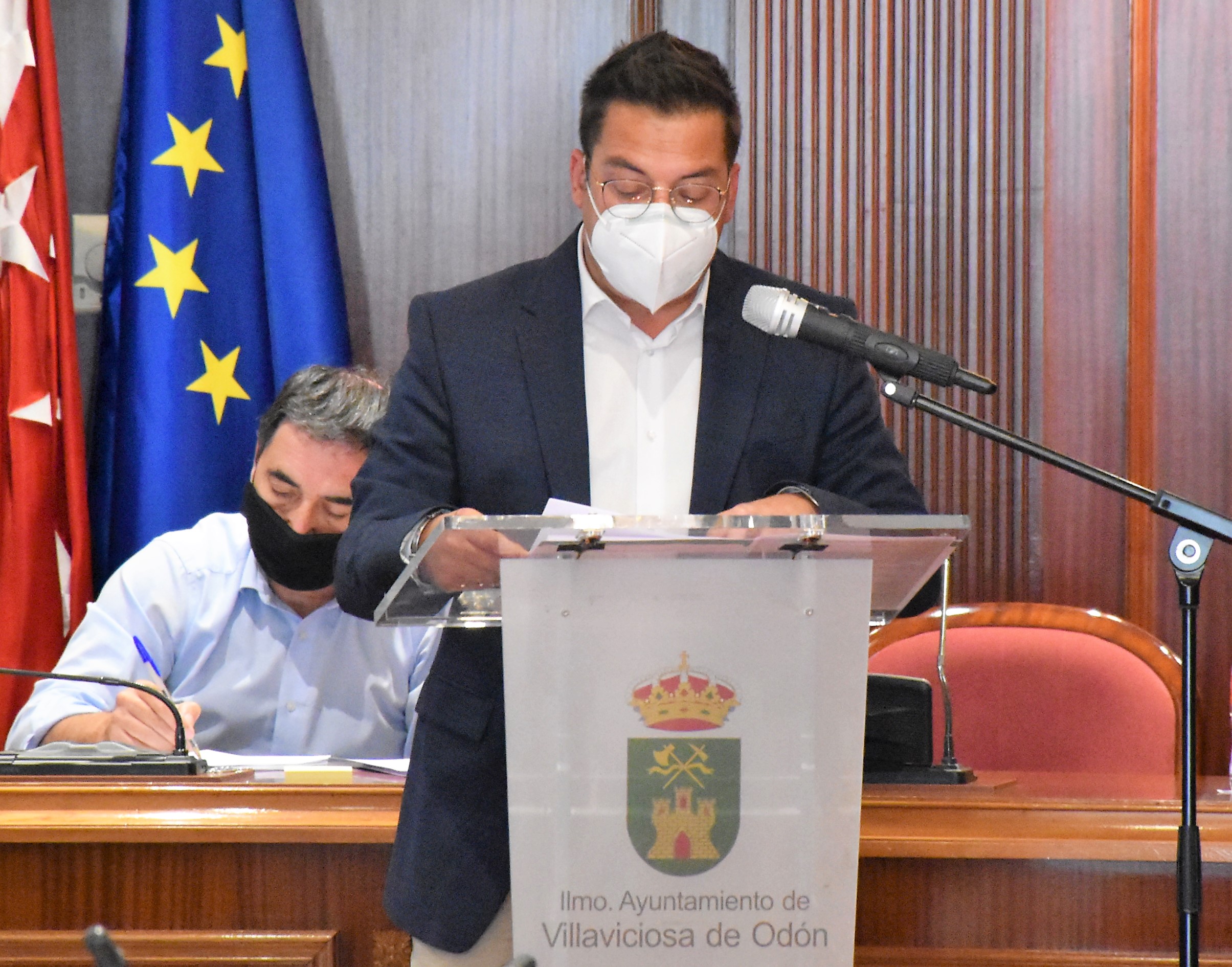 Texto Alternativo: Raúl Martín Galán: "VOX, PSOE, Ciudadanos y Más Madrid bloquean los Presupuestos para Villaviciosa de Odón"