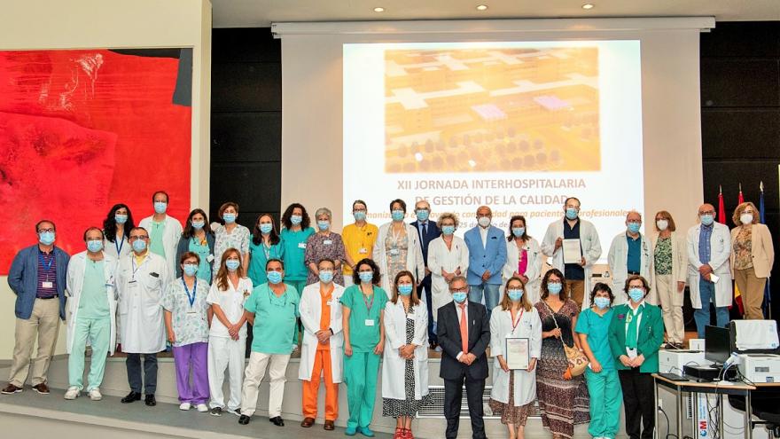 Texto Alternativo: El Hospital de Getafe entrega sus XII Premios a la mejora de la calidad en la atención a pacientes